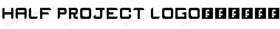 Half Project Logo字体转换